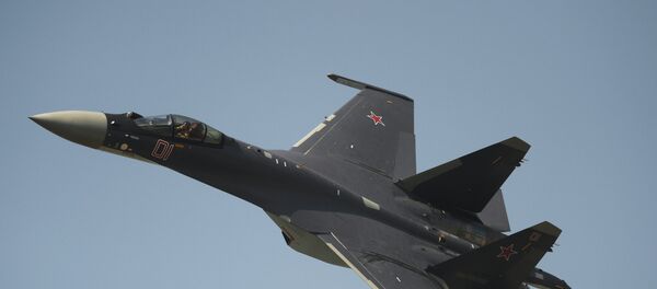 Caza Su-35 ruso Caza Su-35 ruso - Sputnik Mundo
