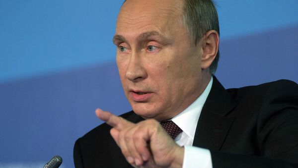 Vladímir Putin, presidente de Rusia - Sputnik Mundo