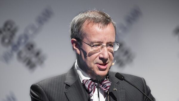 Toomas Hendrik Ilves, el presidente de Estonia - Sputnik Mundo