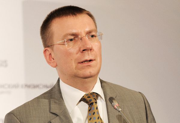 Edgars Rinkevics, ministro de Asuntos Exteriores de Letonia Edgars Rinkevics, ministro de Asuntos Exteriores de Letonia - Sputnik Mundo
