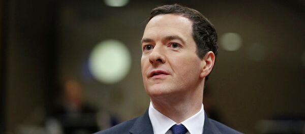 George Osborne, ministro del Tesoro de Reino Unido - Sputnik Mundo