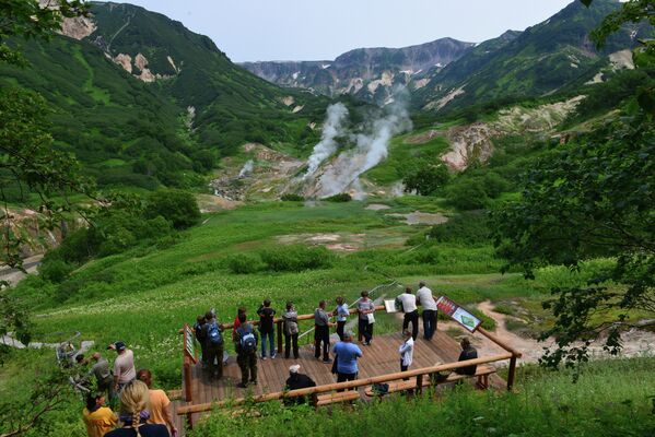 Valle de los géiseres de la Kamchatka Valle de los géiseres de la Kamchatka - Sputnik Mundo
