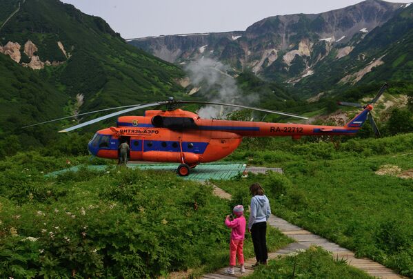 Valle de los géiseres de la Kamchatka Valle de los géiseres de la Kamchatka - Sputnik Mundo