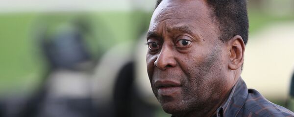 Edson Arantes do Nascimento Pelé, exfutbolista brasileño - Sputnik Mundo