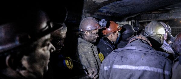 Mineros ucranianos - Sputnik Mundo
