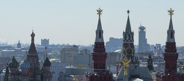 Виды на Красную площадь и собор Василия Блаженного - Sputnik Mundo