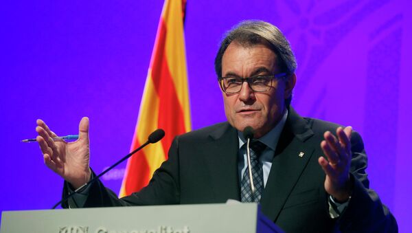 Artur Mas, presidente de Cataluña - Sputnik Mundo