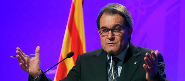 Artur Mas, presidente de Cataluña - Sputnik Mundo