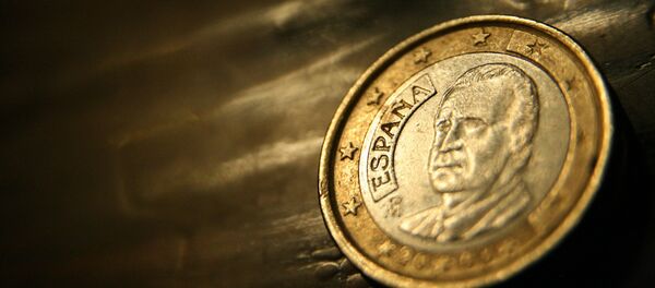 Un euro español Un euro español - Sputnik Mundo