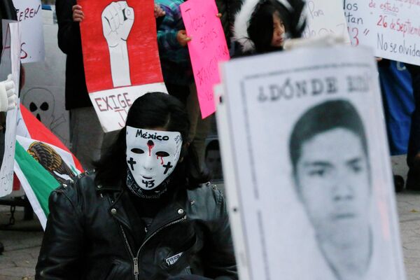 Manifestación de protesta en México - Sputnik Mundo