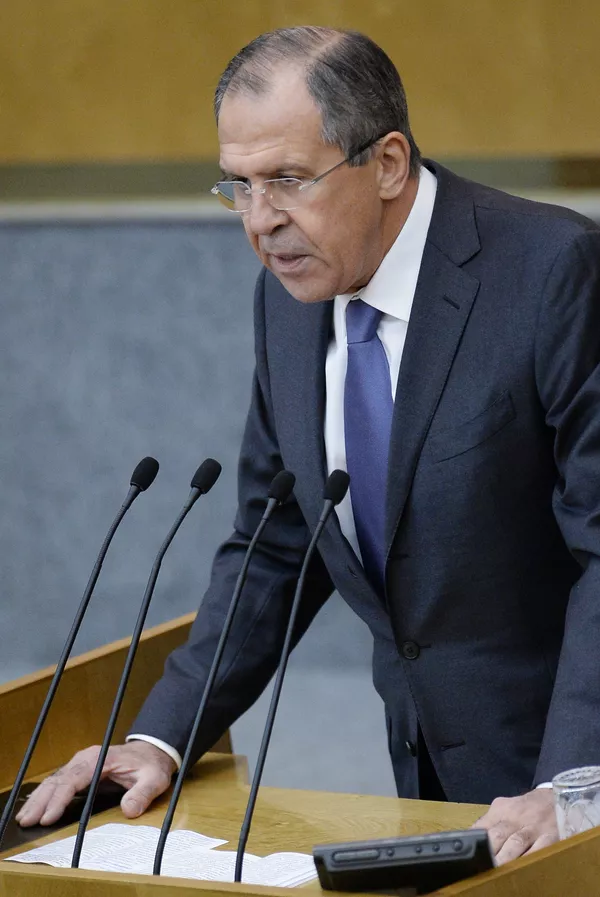 Serguéi Lavrov, ministro de Exteriores de Rusia - Sputnik Mundo