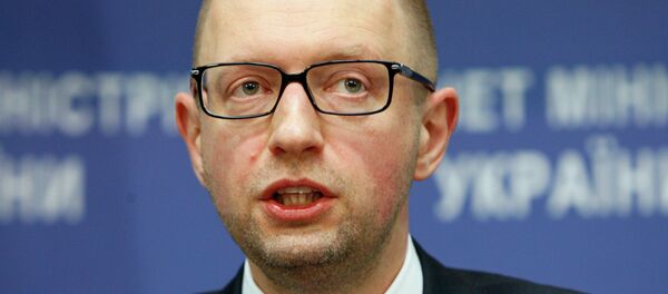 Arseni Yatseniuk, primer ministro de Ucrania Arseni Yatseniuk, primer ministro de Ucrania - Sputnik Mundo