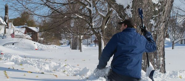 Montañas de nieve en el Estado de Nueva York Montañas de nieve en el Estado de Nueva York - Sputnik Mundo
