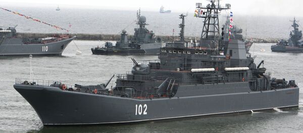 Buques de la Flota rusa del Báltico (archivo) - Sputnik Mundo
