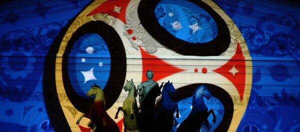 Logotipo oficial de la Copa Mundial 2018 - Sputnik Mundo