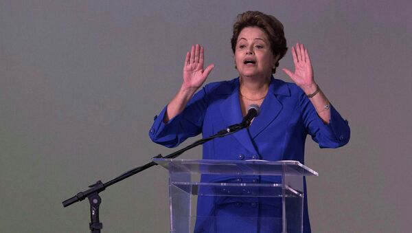 Dilma Rousseff, presidenta de Brasil - Sputnik Mundo