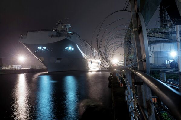 Astilleros donde construyen los “Mistral” Astilleros donde construyen los “Mistral” - Sputnik Mundo