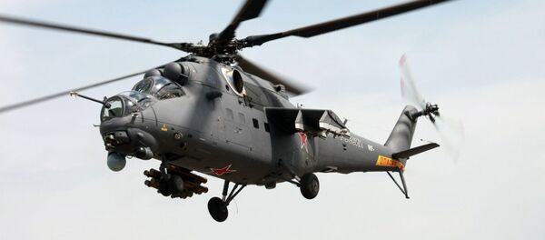 Ми-35М ВВС России - Sputnik Mundo