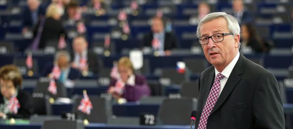 Jean-Claude Juncker, presidente de la Comisión Europea - Sputnik Mundo