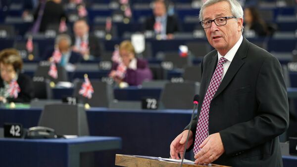 Jean-Claude Juncker, presidente de la Comisión Europea - Sputnik Mundo