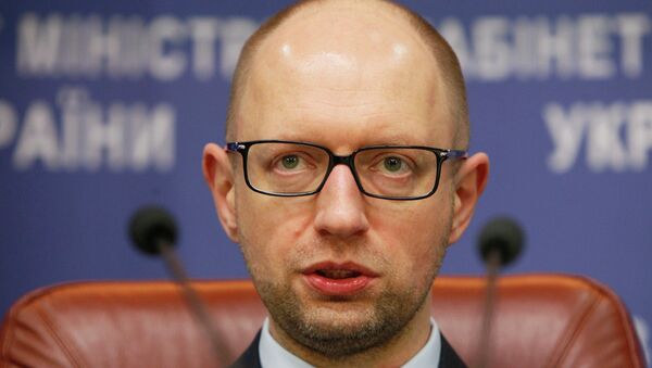 Arseni Yatseniuk, primer ministro de Ucrania - Sputnik Mundo