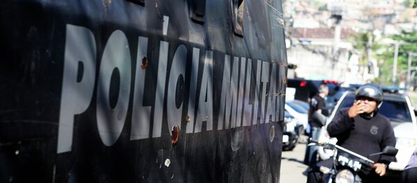 Policía militar de Brasil Policía militar de Brasil - Sputnik Mundo