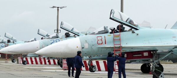 Cazas Su-27 - Sputnik Mundo