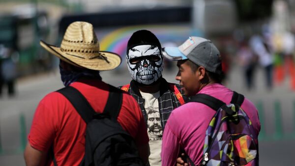 Actos de protesta en México - Sputnik Mundo