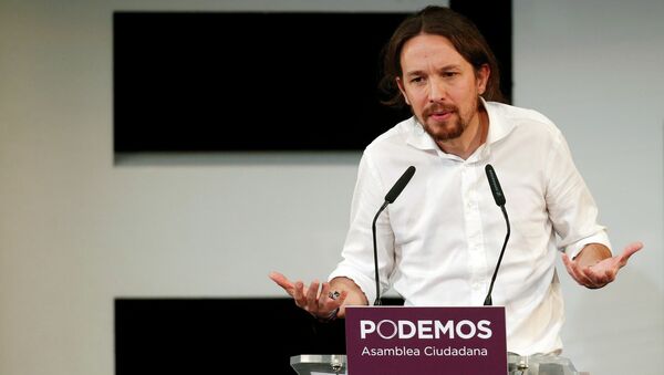 Pablo Iglesias, secretario general de Podemos - Sputnik Mundo