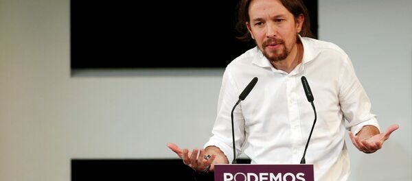 Pablo Iglesias, secretario general de la formación progresista Podemos - Sputnik Mundo