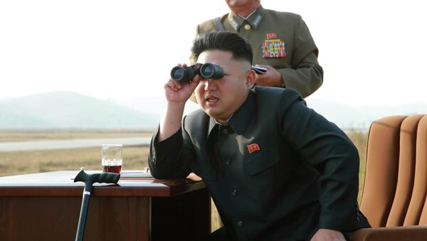 Kim Jong-un, líder de Corea del Norte (archivo) - Sputnik Mundo