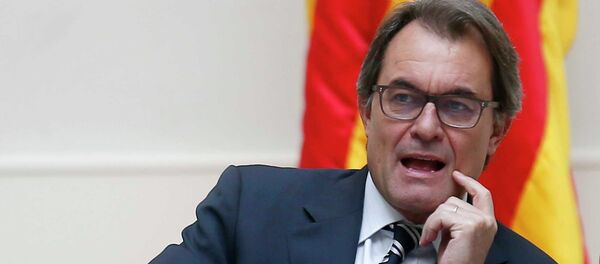 Artur Mas, presidente de Cataluña - Sputnik Mundo