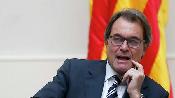 Artur Mas, presidente de Cataluña - Sputnik Mundo