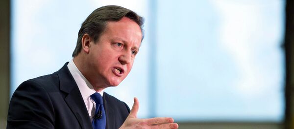 David Cameron, primer ministro del Reino Unido - Sputnik Mundo