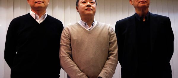 Chan Kin-man, Benny Tai, Chu Yiu-ming, fundadores del movimiento democrático de Hong Kong - Sputnik Mundo