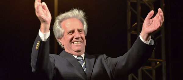Tabaré Vázquez, ganador de los comicios presidenciales en Uruguay - Sputnik Mundo