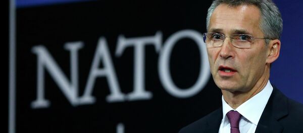 NATO Secretary General Jens Stoltenberg speaks at the Alliance's headquarters during a NATO foreign ministers meeting in Brussels December 2, 2014. - Sputnik Mundo