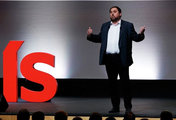 Oriol Junqueras, el exvicepresidente de la Generalitat catalán  - Sputnik Mundo