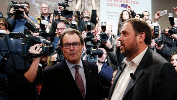 Oriol Junqueras, exvicepresidente de la Generalitat de Cataluña - Sputnik Mundo