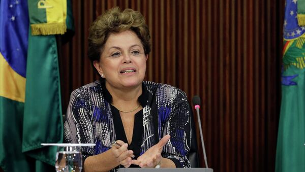 Dilma Rousseff, presidenta de Brasil - Sputnik Mundo