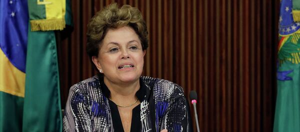 Dilma Rousseff, presidente de Brasil - Sputnik Mundo