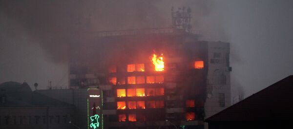 Operación antiterrorista en Grozni, Chechenia - Sputnik Mundo