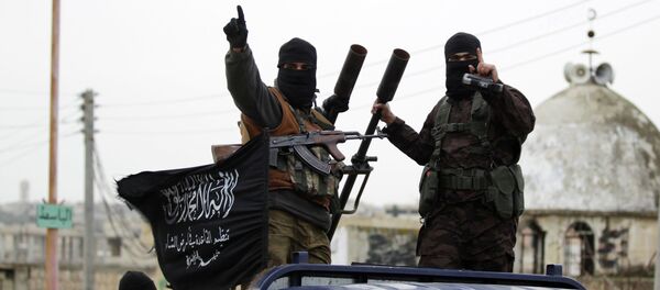 Extremistas del grupo yihadista Frente al Nusra - Sputnik Mundo