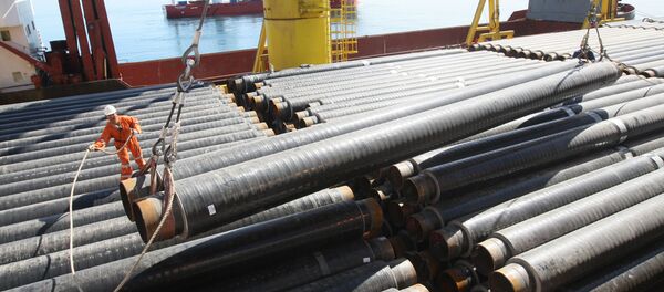 Construcción del gasoducto - Sputnik Mundo