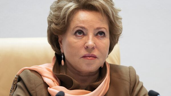 Valentina Matvienko, presidenta del Senado ruso - Sputnik Mundo