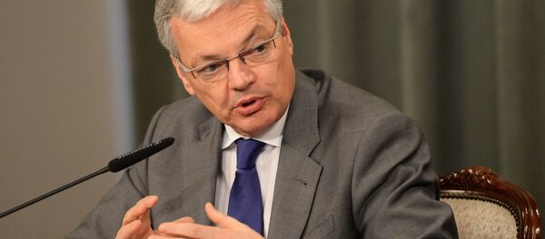 Didier Reynders, ministro de Asuntos Exteriores de Bélgica Didier Reynders, ministro de Asuntos Exteriores de Bélgica - Sputnik Mundo