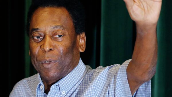 Pelé sale del hospital tras 15 días de ingreso - Sputnik Mundo